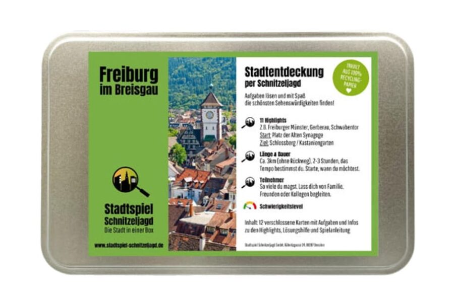 Freiburg im Breisgau: Scavenger Hunt Self-Guided Tour - Augustinerplatz, Schlossplatz, and the changing pace of the walk
