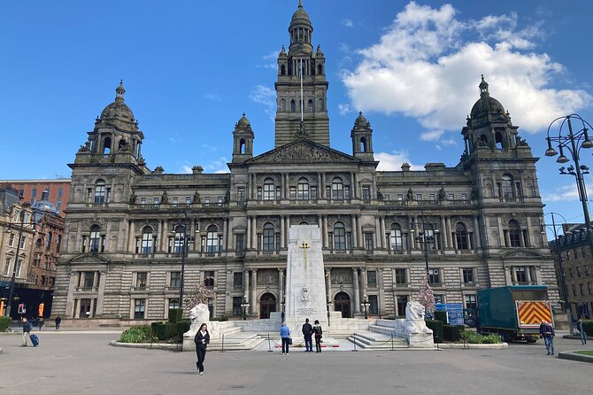 Fun and Flexible Treasure Hunt Around Glasgow with Cryptic Clues - Tolbooth Steeple and Mercat Cross