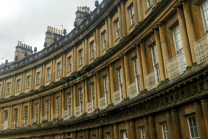 Fun, Flexible Treasure Hunt Around Bath with Cryptic Clues & Hidden Gems - No. 1 Royal Crescent and the grand Georgian city