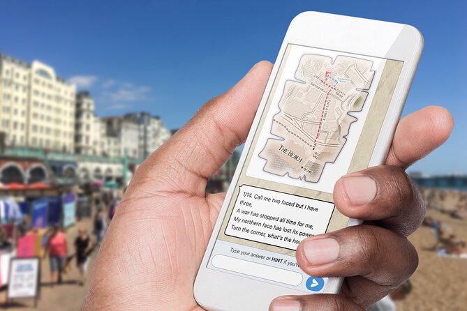 Fun, Flexible Treasure Hunt Around Brighton with Cryptic Clues & Hidden Gems - Starting at India Gate and finding your rhythm