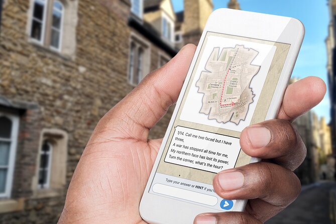 Fun, Flexible Treasure Hunt Around Cambridge with Cryptic Clues & Hidden Gems - Senate House, Great St Mary’s, and the Market Square