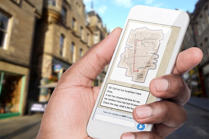 Fun, Flexible Treasure Hunt Around Edinburgh with Cryptic Clues & Hidden Gems - Starting at Cockburn Street
