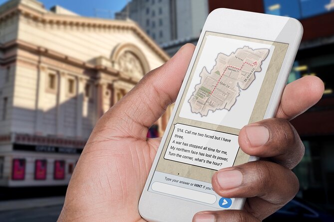 Fun, Flexible Treasure Hunt Around Manchester with Cryptic Clues & Hidden Gems - A smartphone game with a real Manchester route