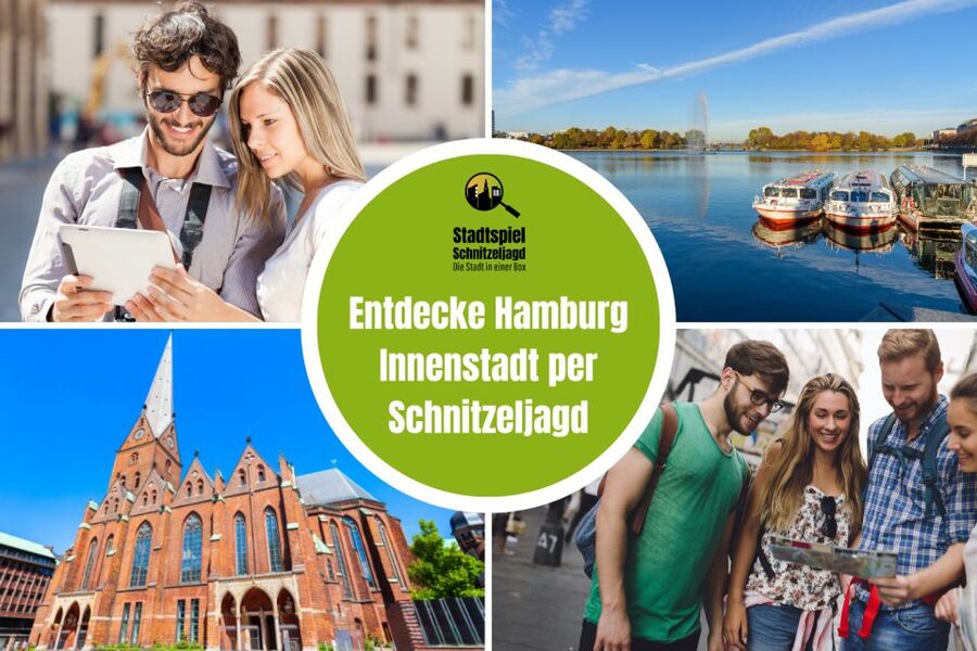Hamburg City: Scavenger Hunt Self-Guided Tour - Key points at a glance