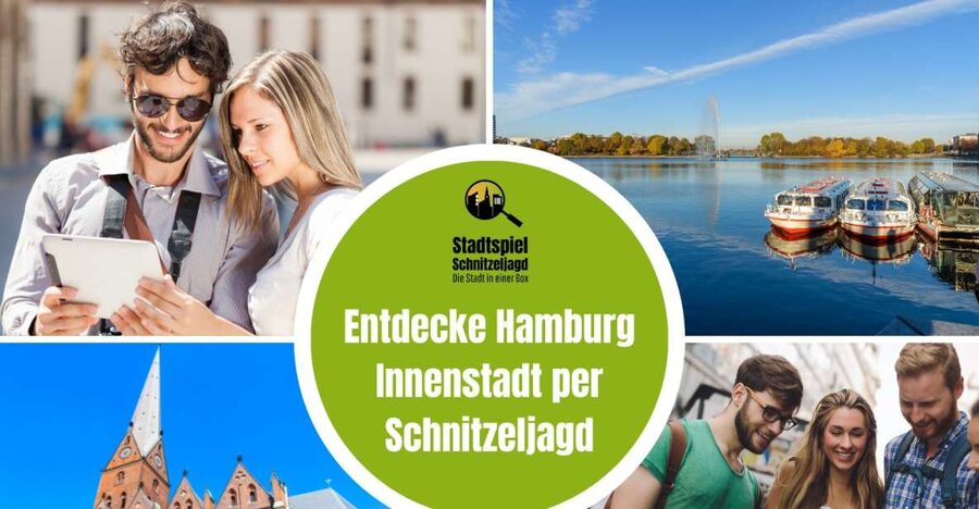 Hamburg City: Scavenger Hunt Self-Guided Tour - The Rathaus, Stock Exchange, and old post office