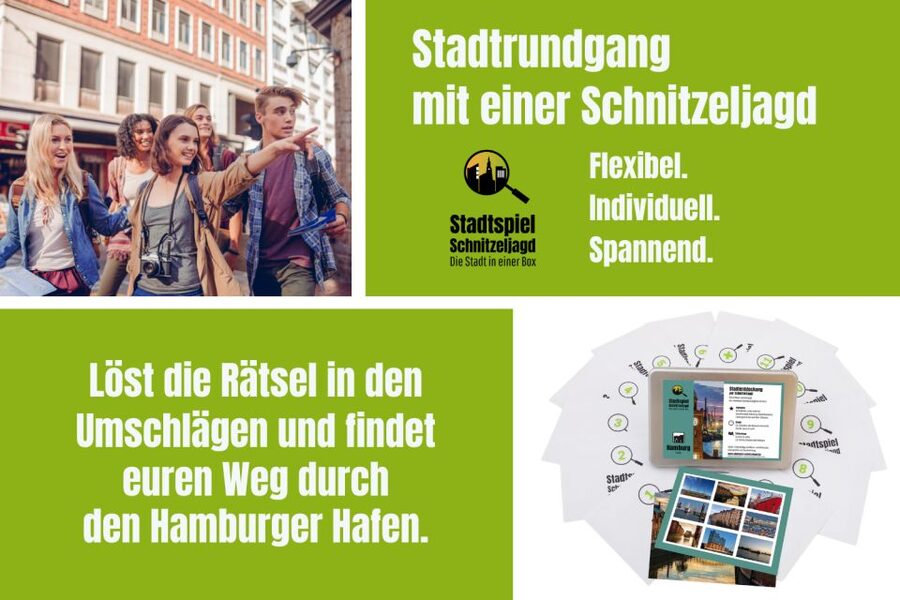 Hamburg: Scavenger Hunt Self-Guided Tour around the port - Beginning at Kornhaus bridge and the Fleetschlösschen
