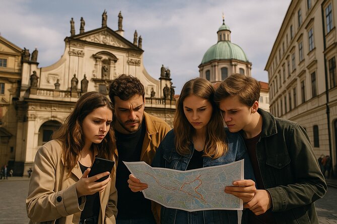 In Pursuit of Astrolabe: Prague Self Guided Mystery Game - Starting at the Lennon Wall in Malá Strana