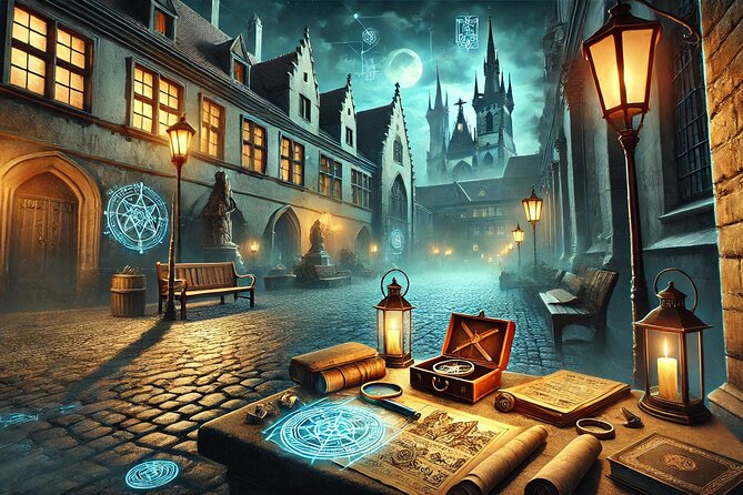 In Pursuit of Astrolabe: Prague Self Guided Mystery Game - The walking time, group size, and value