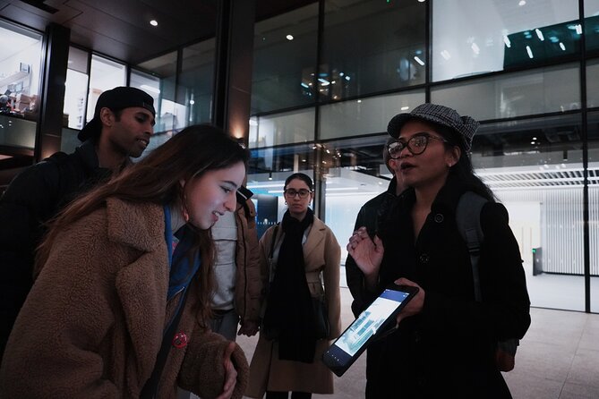 Interactive Jack the Ripper Night Walk: London's Murder Mystery - St Botolph’s Aldgate shows the line between safety and danger