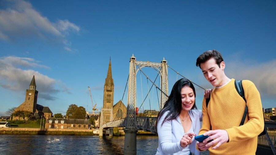 Inverness: City Walking Tour & Exploration Game - A city walk with an escape-room twist