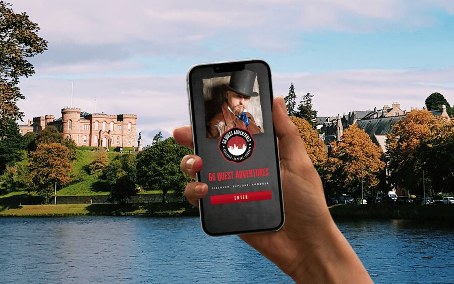Inverness: City Walking Tour & Exploration Game - Following clues through central Inverness