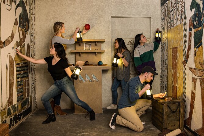 King Tut's Tomb Escape Room Experience in Chattanooga - A King Tut mission in downtown Chattanooga