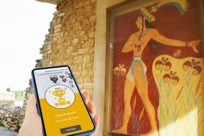 Knossos Palace Self-Guided Treasure Hunt & Tour - Price and value for a small group