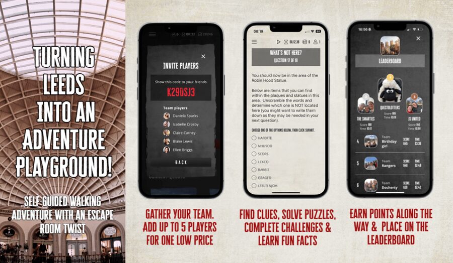 Leeds: City Walking Tour & Exploration Game - A walking route with an escape-room twist