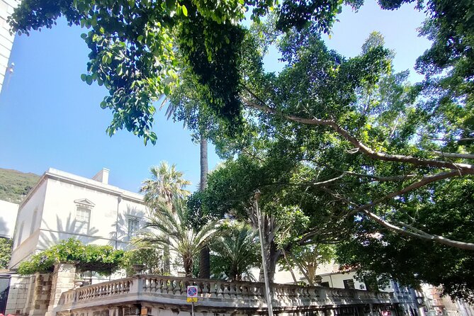 Legends of Gibraltar: Self-Guided Story Puzzle Walk - John Mackintosh Hall and a useful mid-route landmark