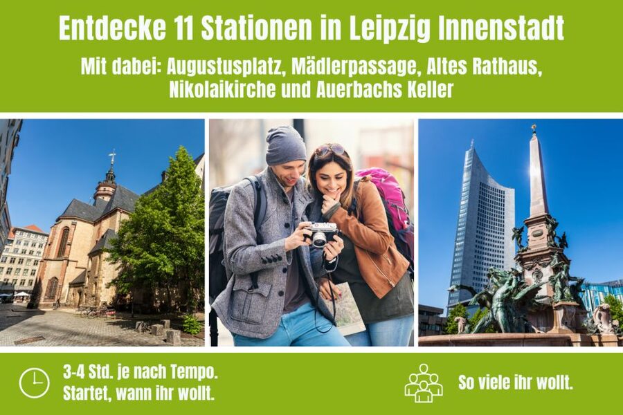 Leipzig City Centre: Scavenger Hunt Self-Guided Tour - The Old Stock Exchange and Leipzig’s civic centre