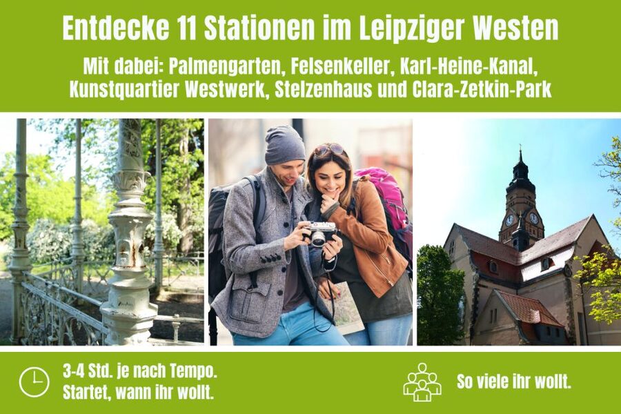 Leipzig: Scavenger Hunt Self-Guided Tour - Why Leipzig West suits a puzzle walk