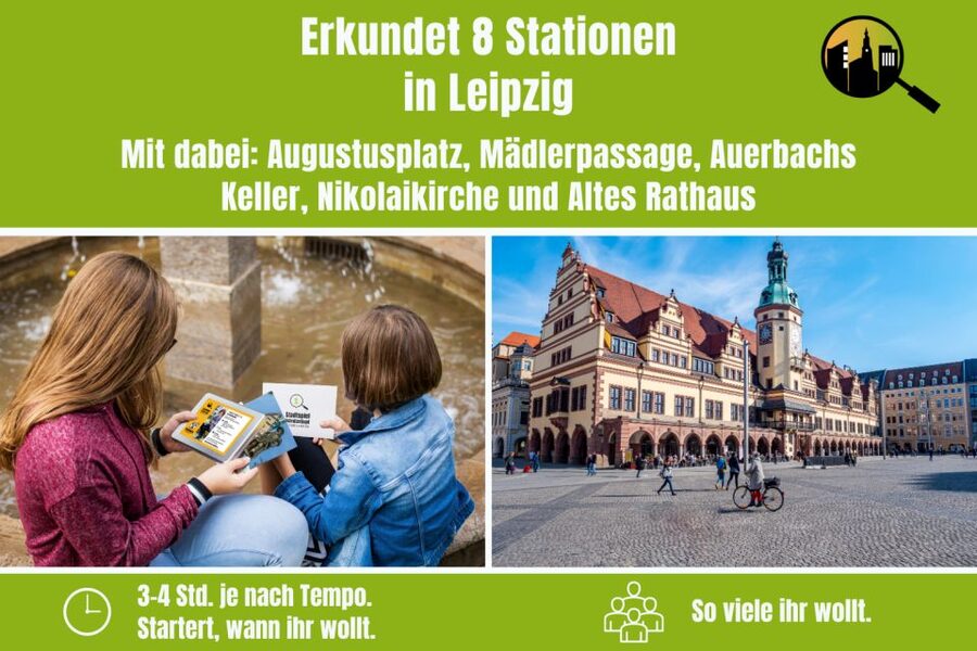 Leipzig: Scavenger Hunt Self-Guided Tour for Children - Mädlerpassage, Thomaskirche, and the pleasure of pausing