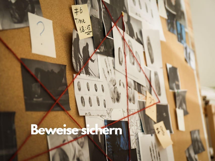 Leipzig: "SoKO Leipzig", unique Escape Room, 60 minutes - Working With the Instructor
