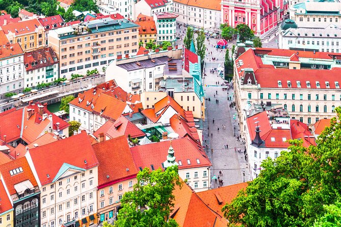 Ljubljana Scavenger Hunt and Highlights Self Guided Audio Tour - Butcher’s Bridge and the river crossings