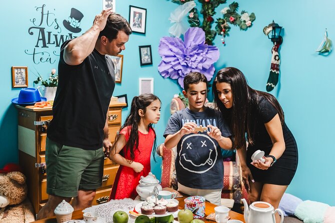 Mad Hatter's Hat Escape Room Experiences - What your 60 minutes will feel like