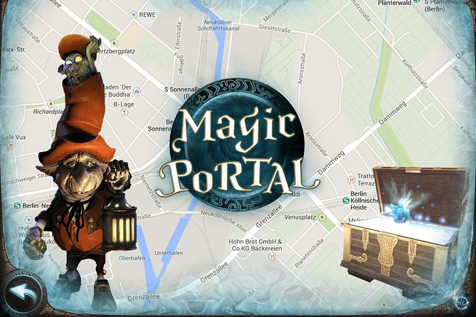 Malaga city game: Magic Portal - A private game with room to play
