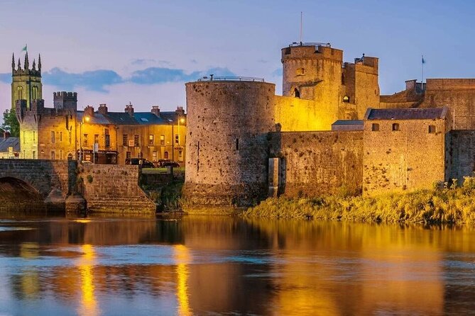 Medieval Limerick Exploration Game and Tour - Dolores O’Riordan’s mural near King John’s Castle