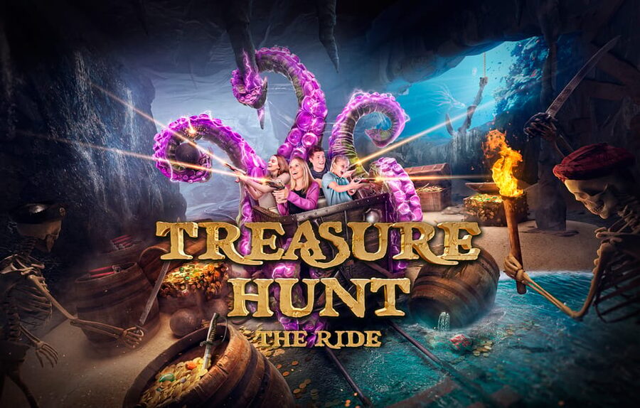 Monterey: Treasure Hunt The Ride - Ticket + Power-Up Combo - A pirate ride built for Cannery Row