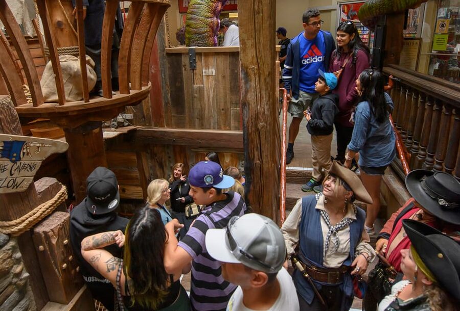 Monterey: Treasure Hunt The Ride - Ticket + Power-Up Combo - Skeleton pirates, cave creatures, and Bouchard’s ghost