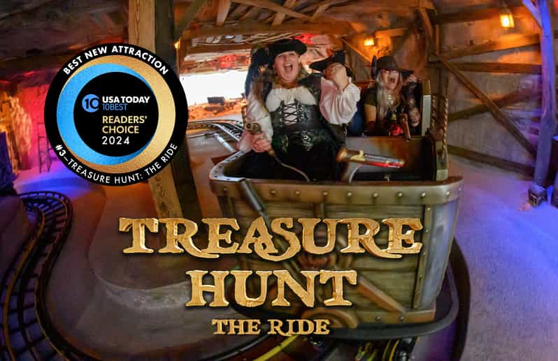 Monterey: Treasure Hunt The Ride - Ticket + Power-Up Combo - Who will enjoy the ride most