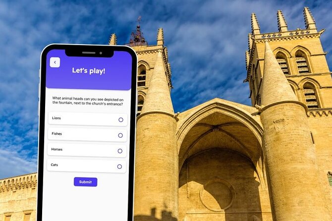 Montpellier City Exploration Game and Tour on your Phone - A phone game through Montpellier’s historic center