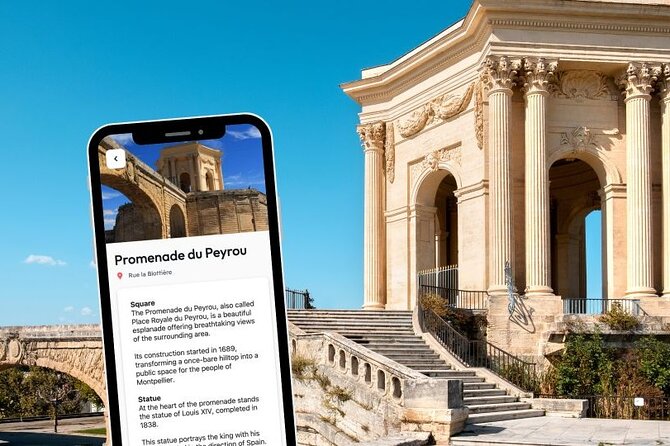Montpellier City Exploration Game and Tour on your Phone - Promenade du Peyrou finishes with open views