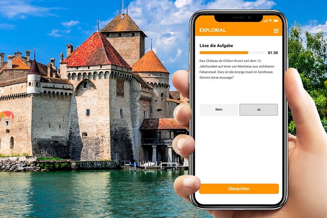 Montreux Scavenger Hunt and Sights Self-Guided Tour - The Montreux lakeside: views with a reason to stop