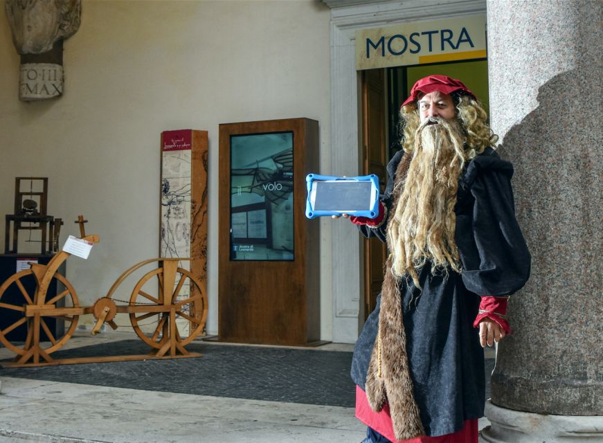 Mostra Leonardo Da Vinci: Rome Treasure Hunt Game - Starting at the Leonardo da Vinci Museum