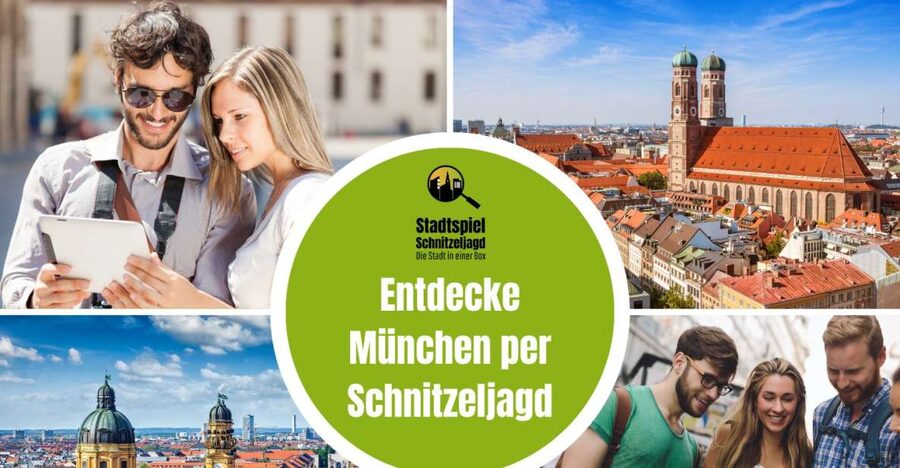 Munich: Scavenger Hunt Self-Guided Tour - Frauenkirche as a major route marker