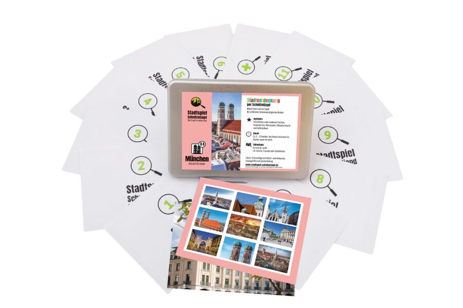 Munich: Scavenger Hunt Self-Guided Tour for Children - A two-and-a-half-hour pace you control