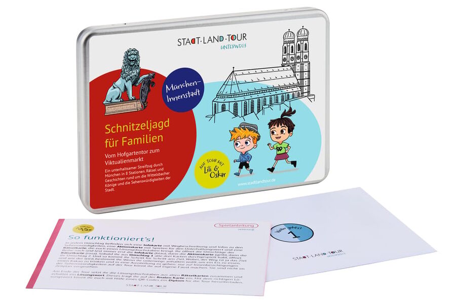 Munich: Self-guided sightseeing scavenger hunt for families - What the eight stations add to the sightseeing