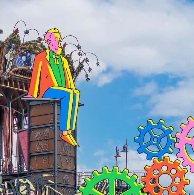 Nantes: Outdoor Escape Game - Le défi de Jules Verne - Les Ateliers et Chantiers gives the game its setting
