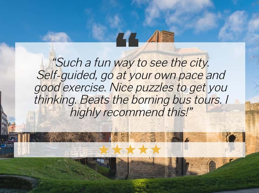 Newcastle: City Walking Tour & Exploration Game - The odd details make the route memorable