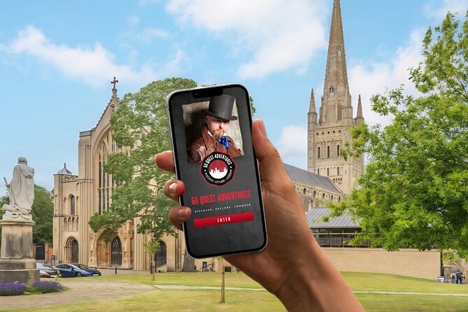 Norwich Self Guided Walking Tour and Interactive Treasure Hunt - Norwich Cathedral and a tale of rebellion