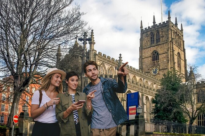 Nottingham Quest: Self Guided City Walk & Immersive Treasure Hunt - Nottingham Castle gives the route a major landmark