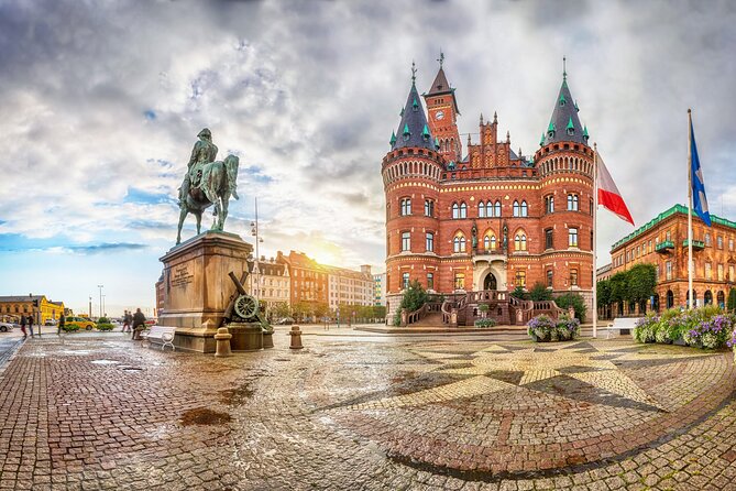 Old Town Helsingborg: Exploration Game and Self-Guided Tour - Helsingborg City Hall and the civic center