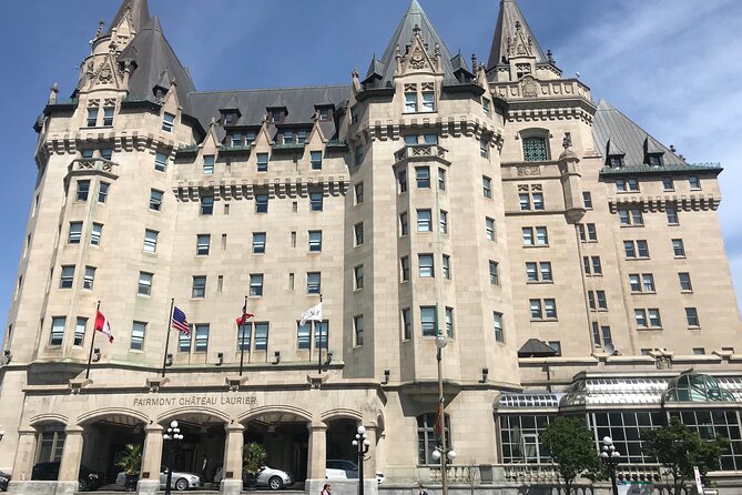 Ottawa Self Guided Walking Tour And Scavenger Hunt - Government buildings and a look toward the Ottawa River