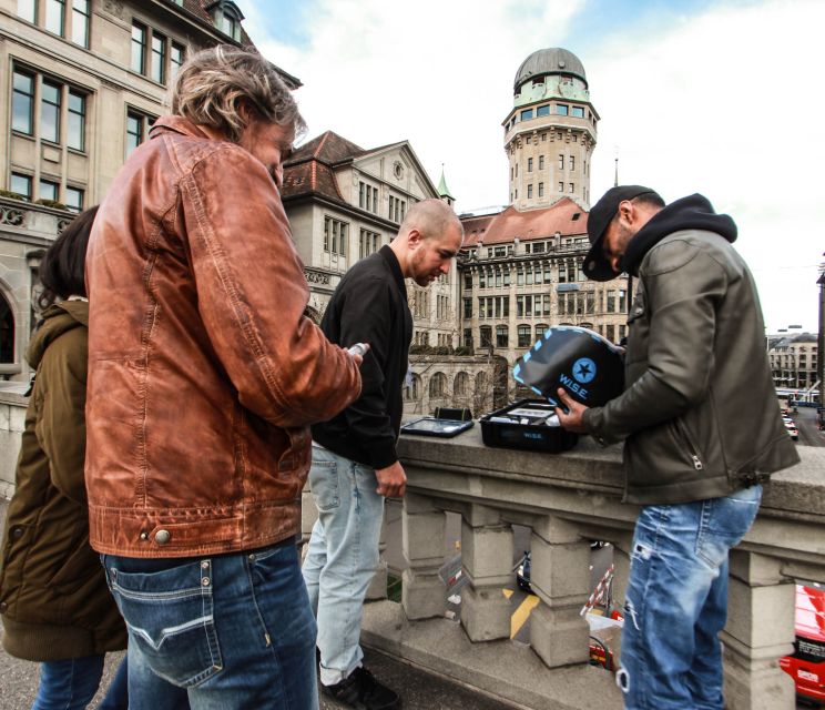 Outdoor Escape Game with Augmented Reality trough Zurich - Key points at a glance