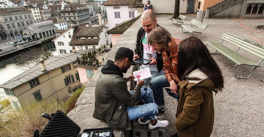 Outdoor Escape Game with Augmented Reality trough Zurich - Starting at Predigerplatz 22 in Zurich
