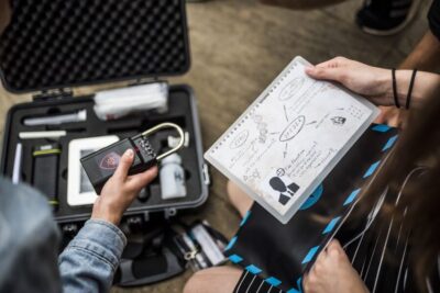 Outdoor Escape Game with Augmented Reality trough Zurich