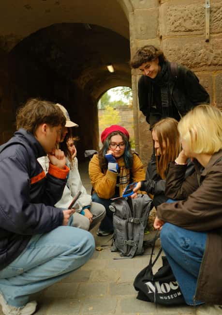 Outdoor Escape Game with Mystery Backpack in Nuremberg: Dürer's Legacy - What is inside the mystery backpack