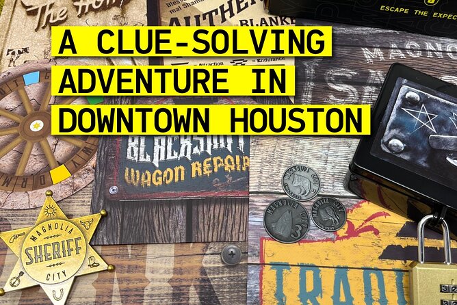 Outdoor Escape Room in Houston - Downtown - Key points to know before you book