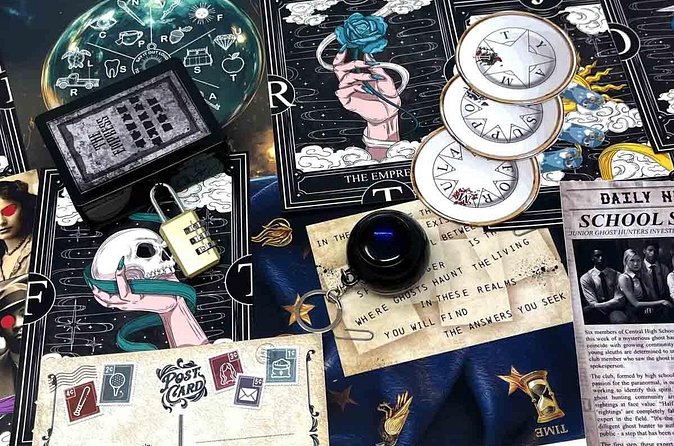 Outdoor Escape Room in Indianapolis - Mile Square in Downtown - The ghostly storyline and puzzle rhythm