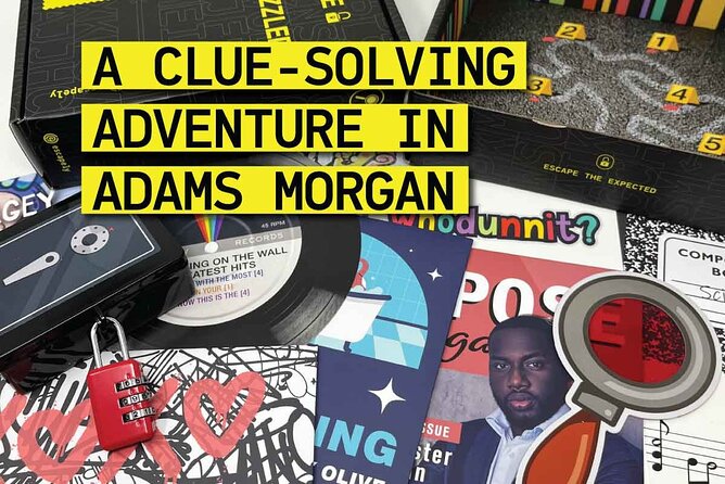 Outdoor Escape Room in Washington, D.C. - Adams Morgan - Key points at a glance